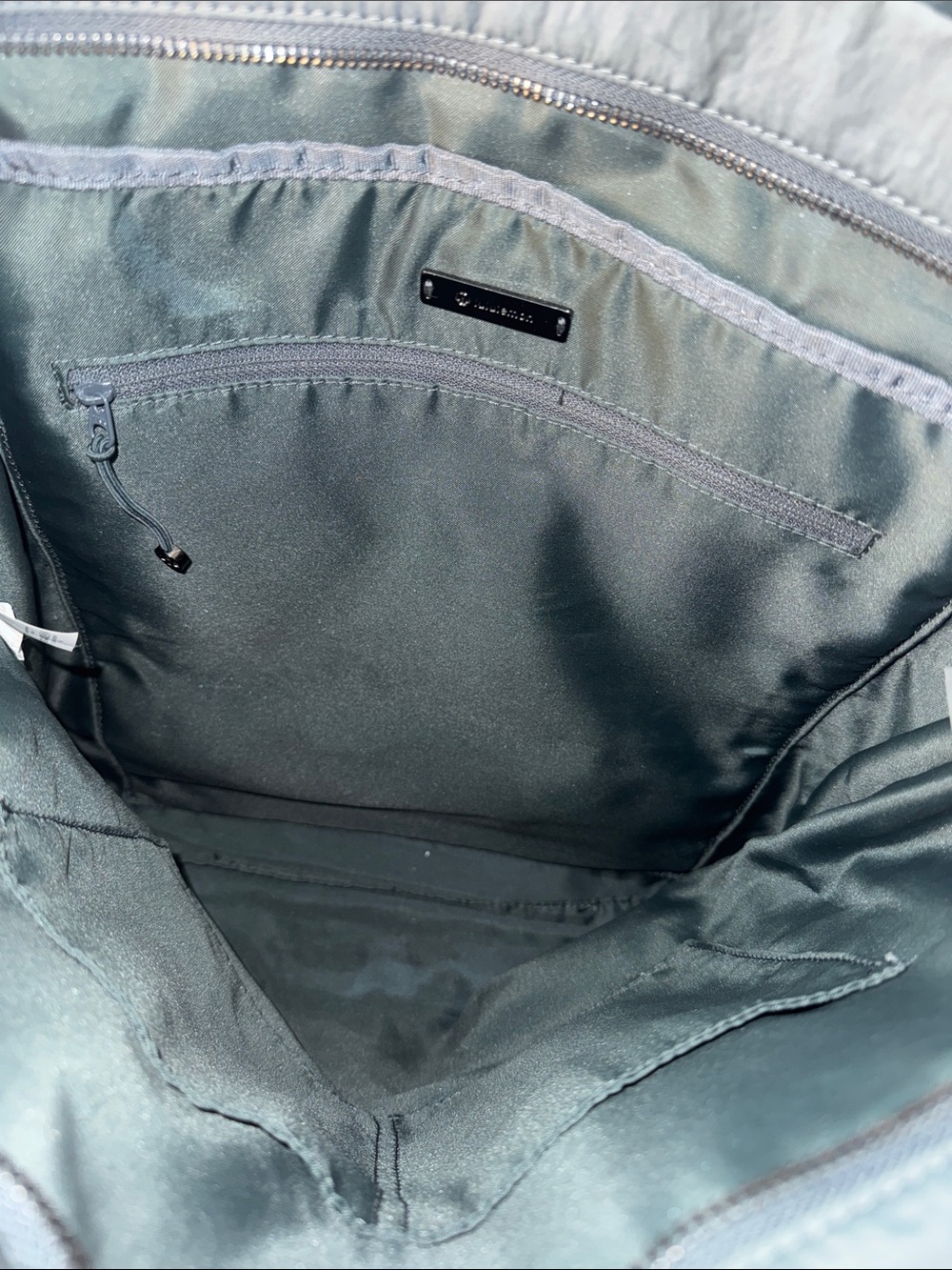 lululemon City Adventurer Tote Bag | Laptop Sleeve | Teal Grey - Picture 6 of 9